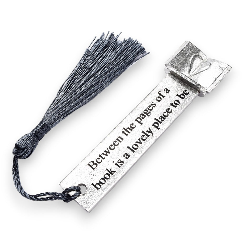 Pewter Bookmark - Book Lover