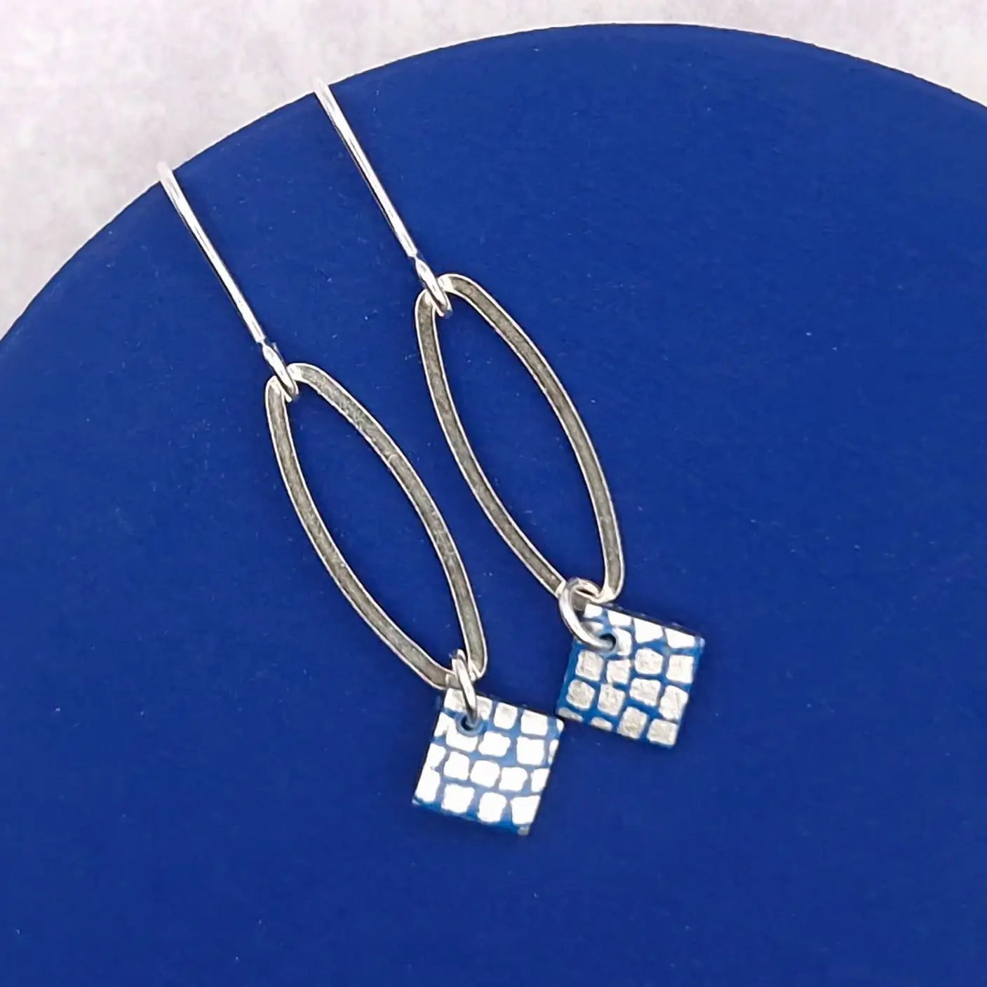 Square Droplet Earrings
