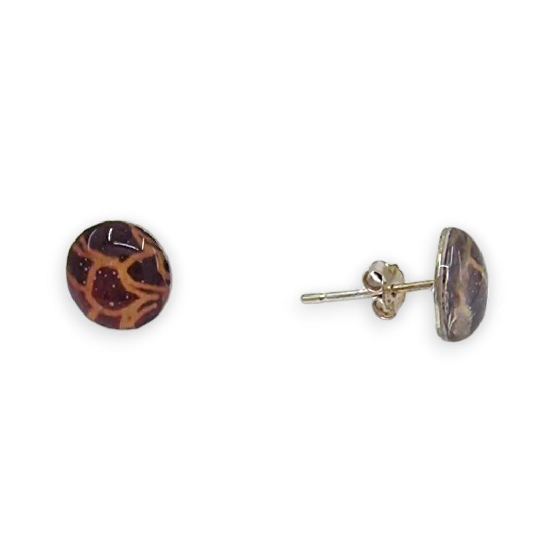Stud Earrings - Browns
