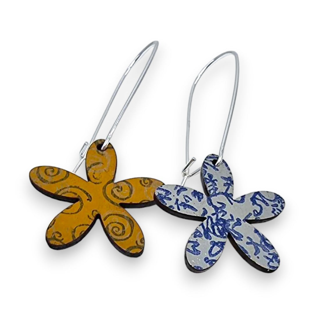 Flower Reversible Earrings