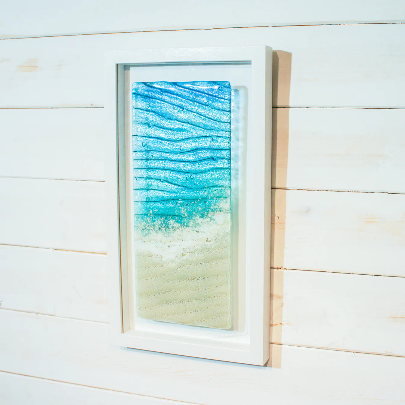 Framed - Paradise - Fused Glass