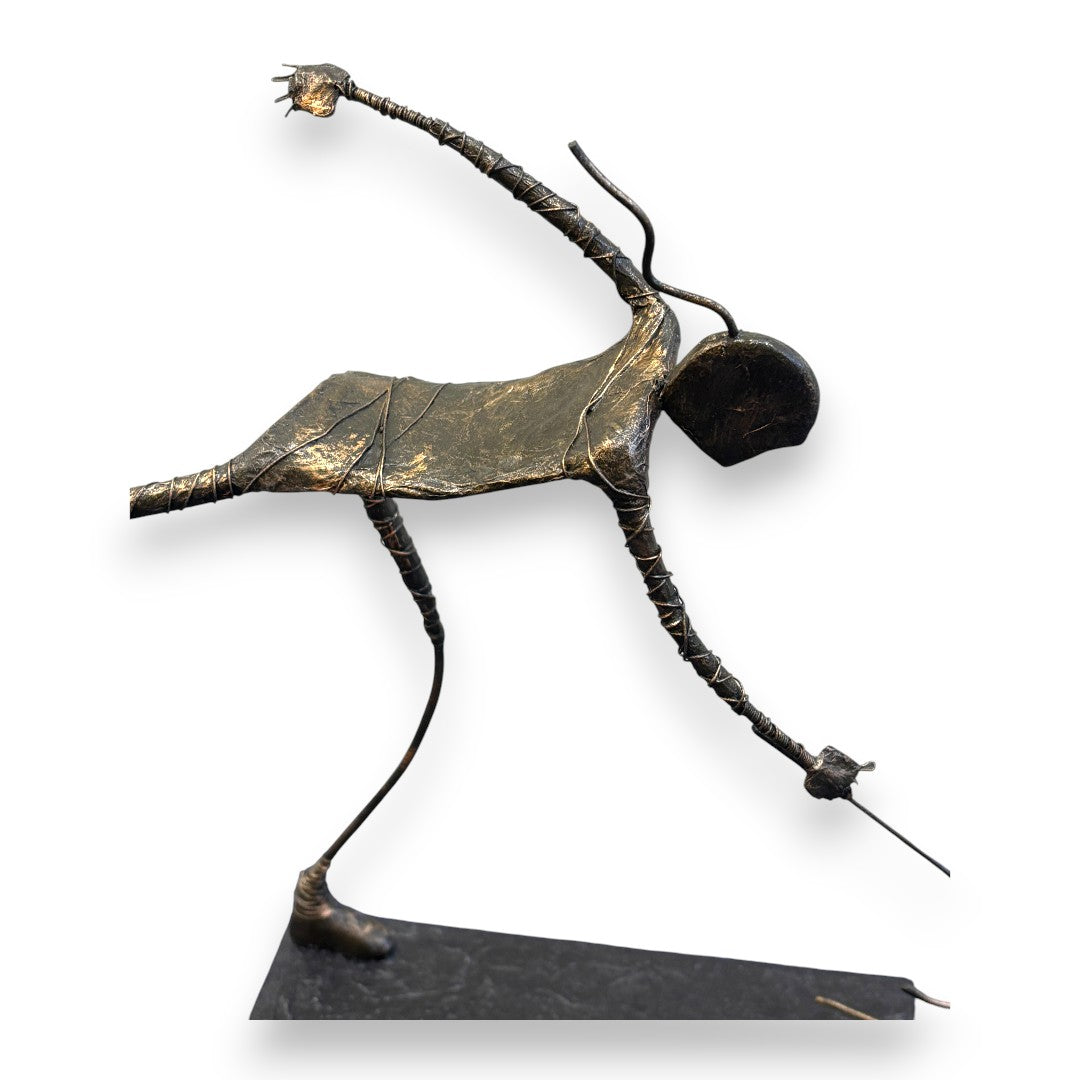 Sculpture - Walking The Dog