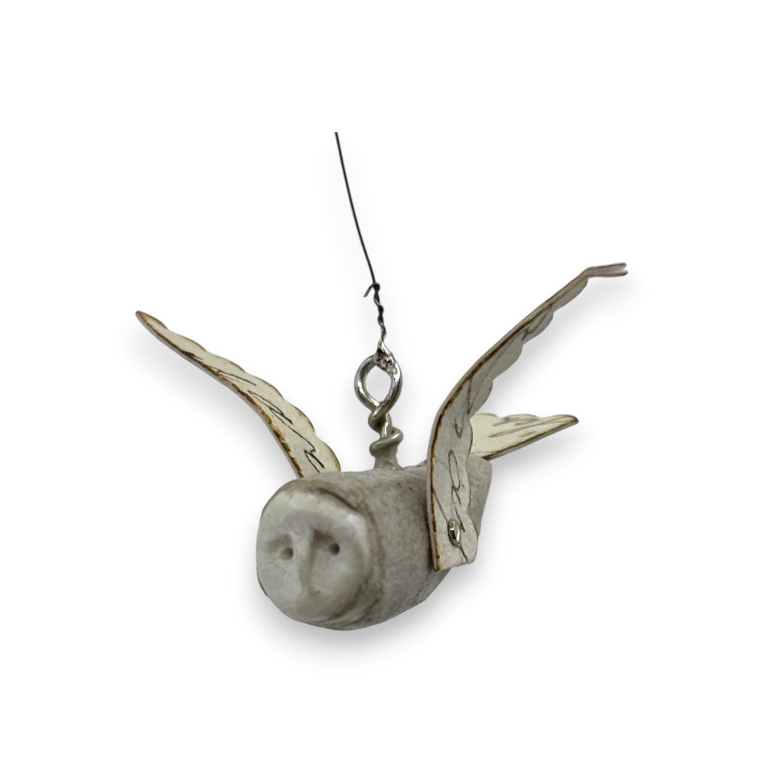 Ernest in the Light of the Moon - Wood/Metal Sculpture