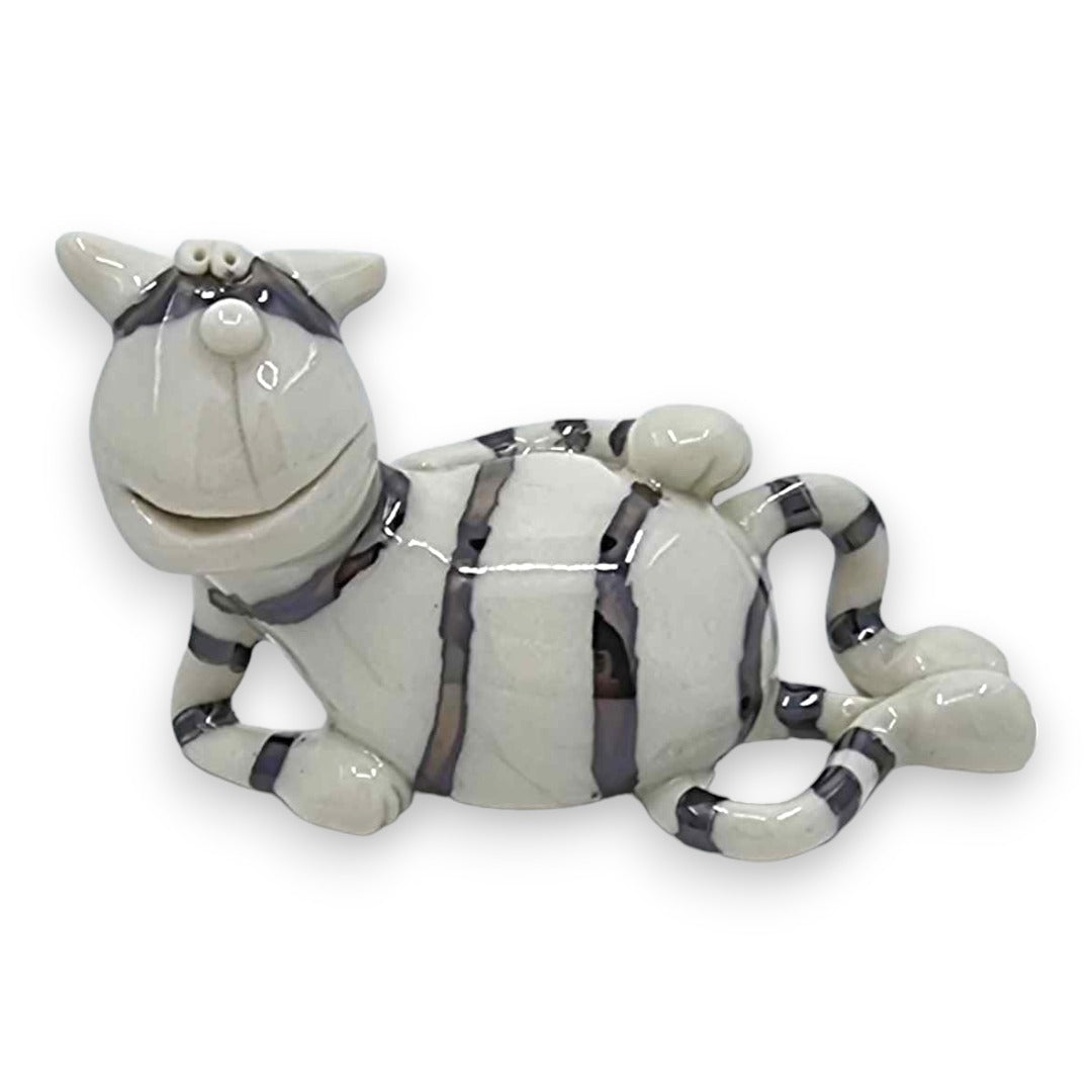 Cat - Stripy Black Laying