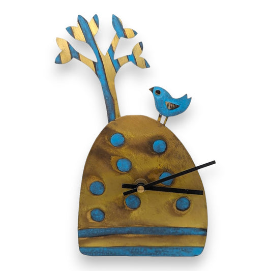 Bird and Tree - Wall or Freestanding Clock