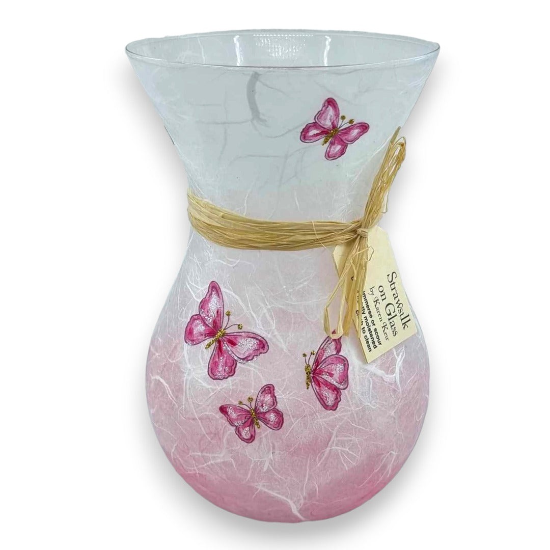Butterfly - Strawsilk Glass