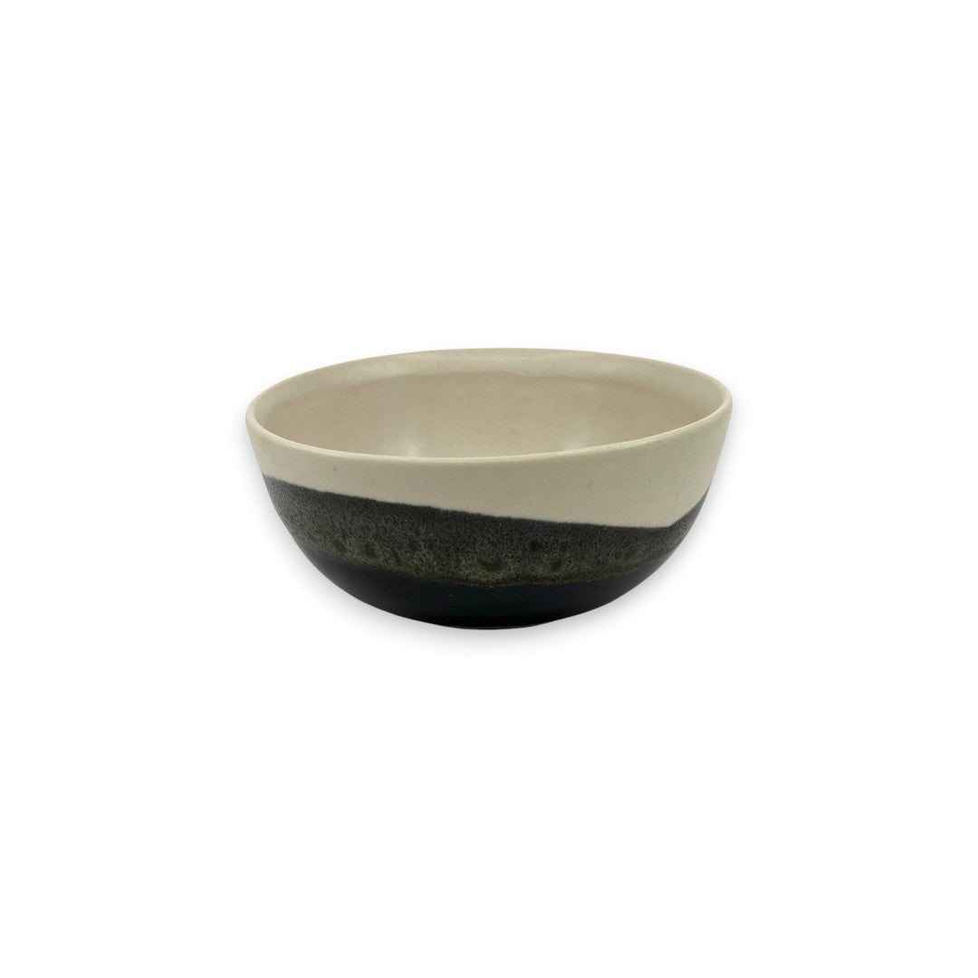 Small Bowl - Black & Cream