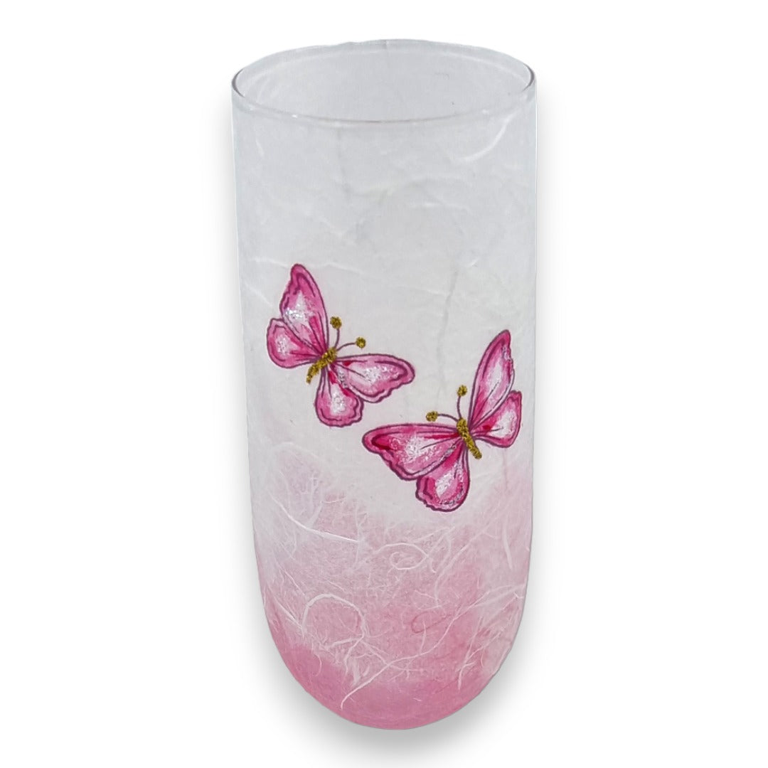 Butterfly - Strawsilk Glass