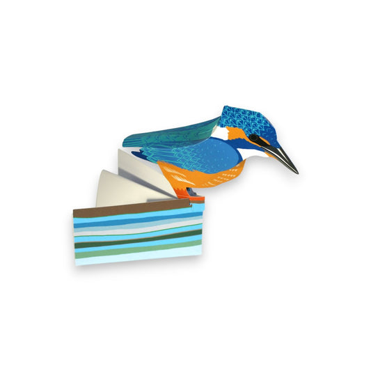 Kingfisher - Bird Card