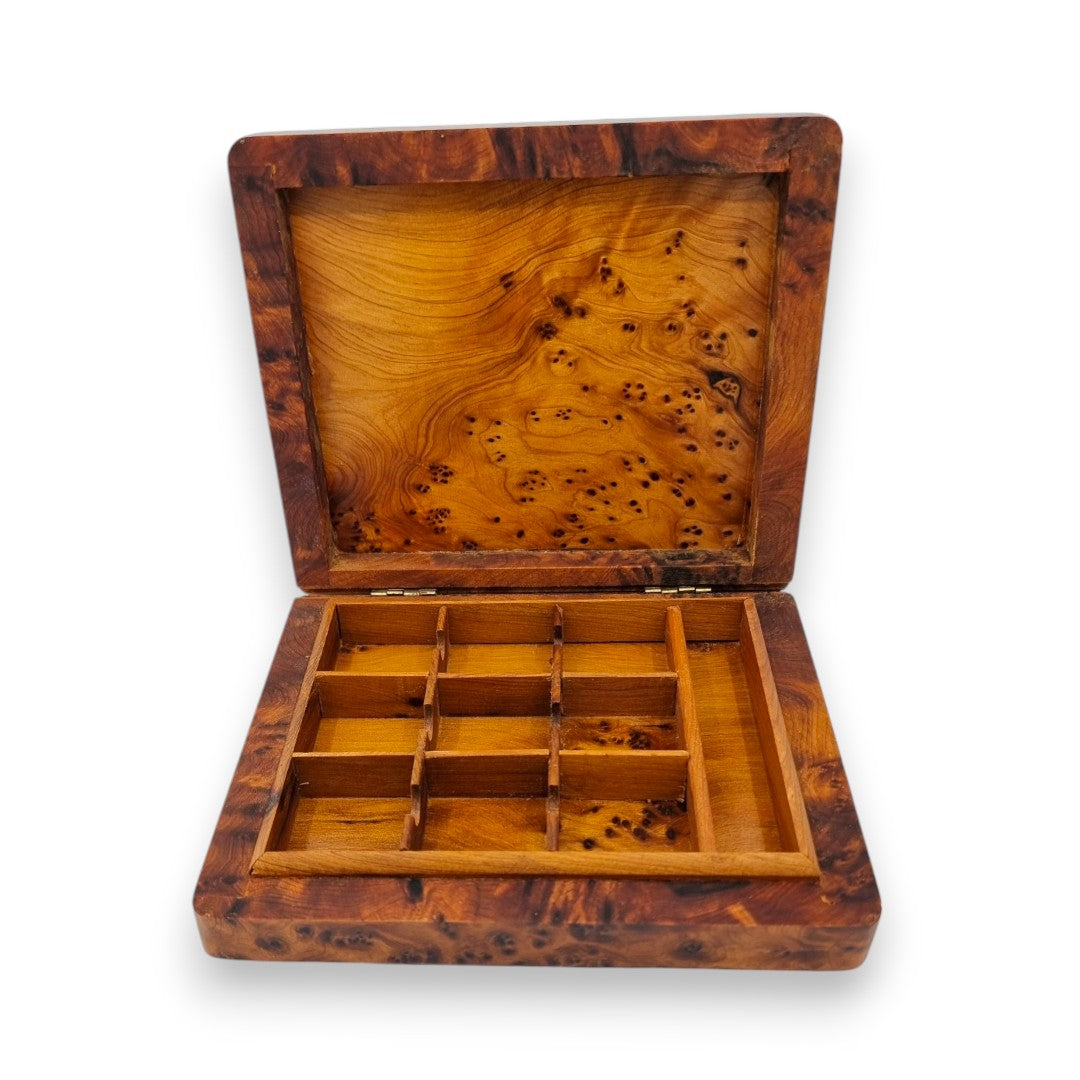 Blossom Tree (9+1 sections) - Wood and Pewter Box