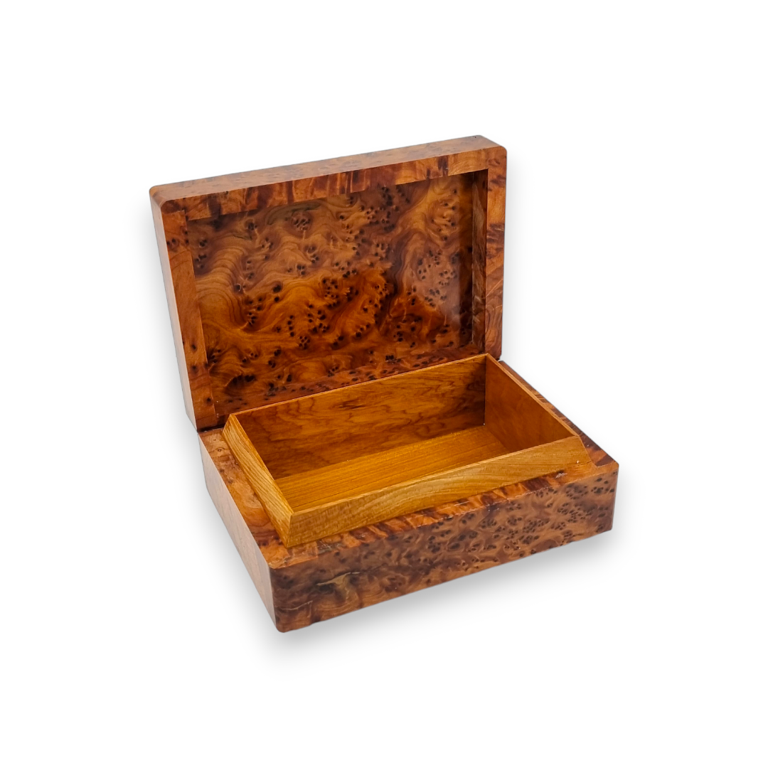 Elegance (1 section) - Wood and Pewter Box
