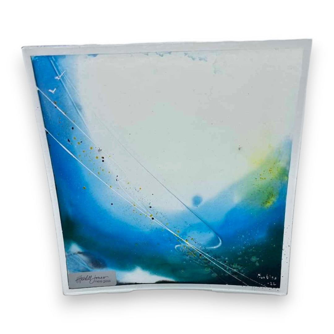 Glass Hanging - Large Curved Square