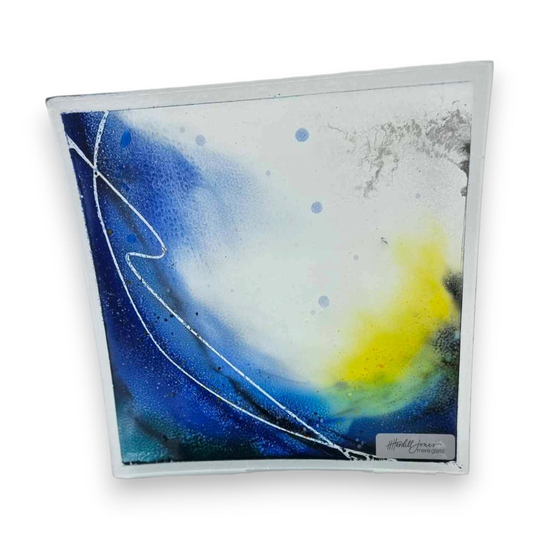 Glass Hanging - Large Curved Square
