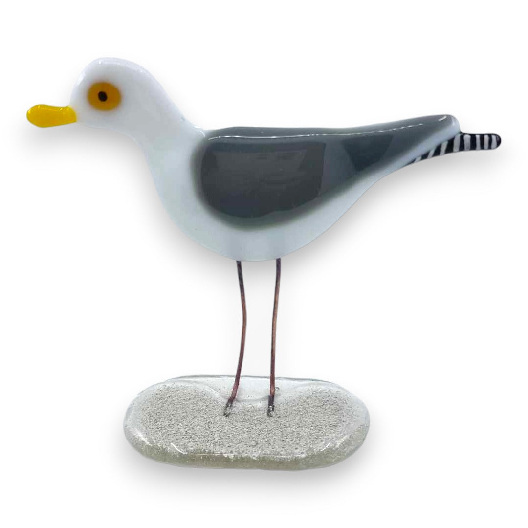 Gull - Fused Glass