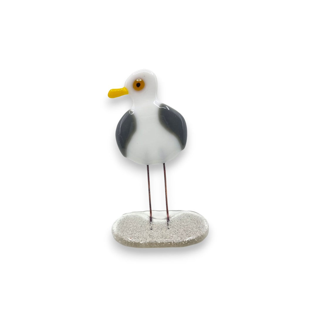 Gull - Fused Glass