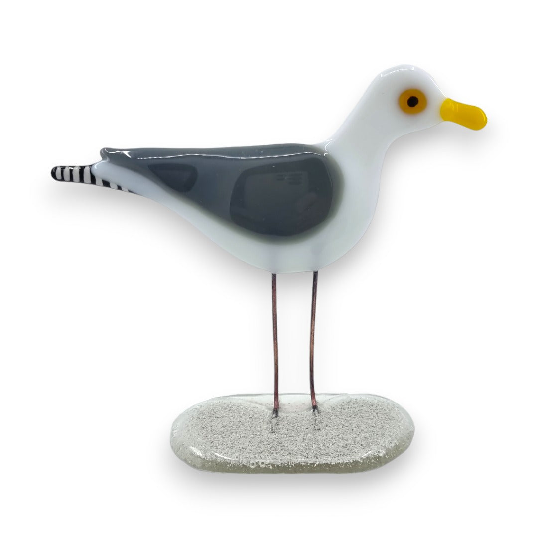 Gull - Fused Glass