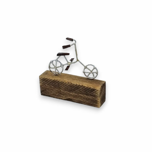 Bicycle - Wood/metal sculpture