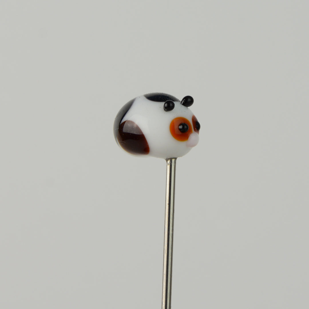 Guinea Pig - Handmade Glass Plant Stake