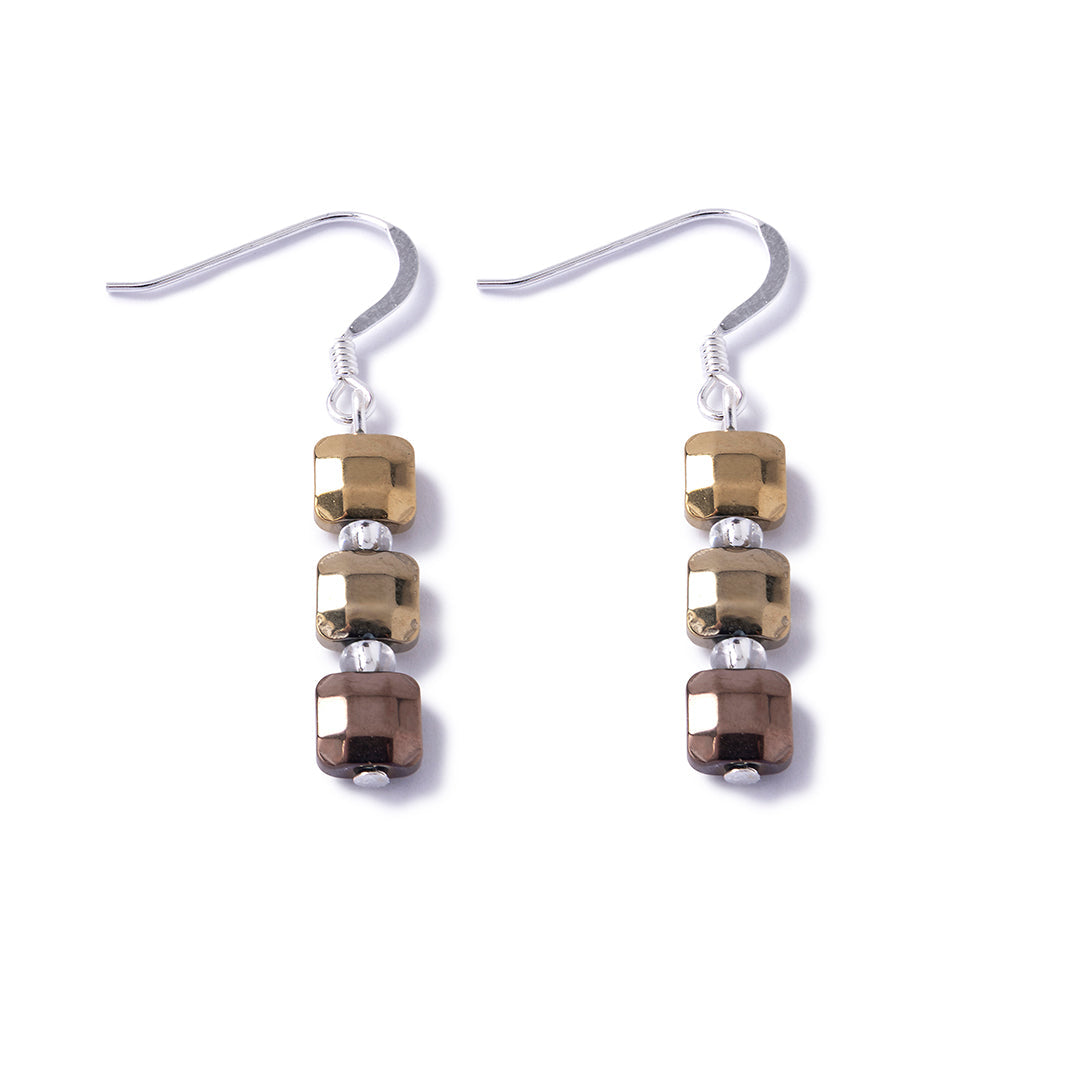 Cubic Haematite - Golden