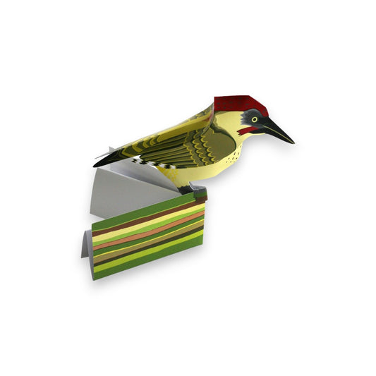 Green Woodpecker - Bird Card
