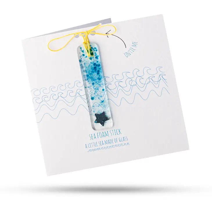 Charm Card - Seafoam - Foam Filey