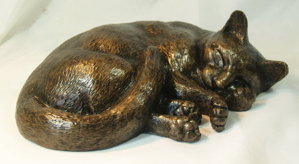 Cat (Sleeping) - Sculpture