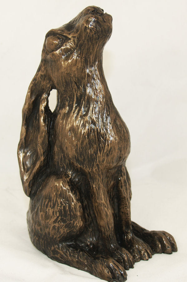 Hare (Moongazing) - Sculpture