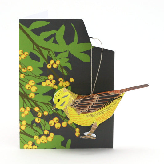 Yellowhammer - Bird Card