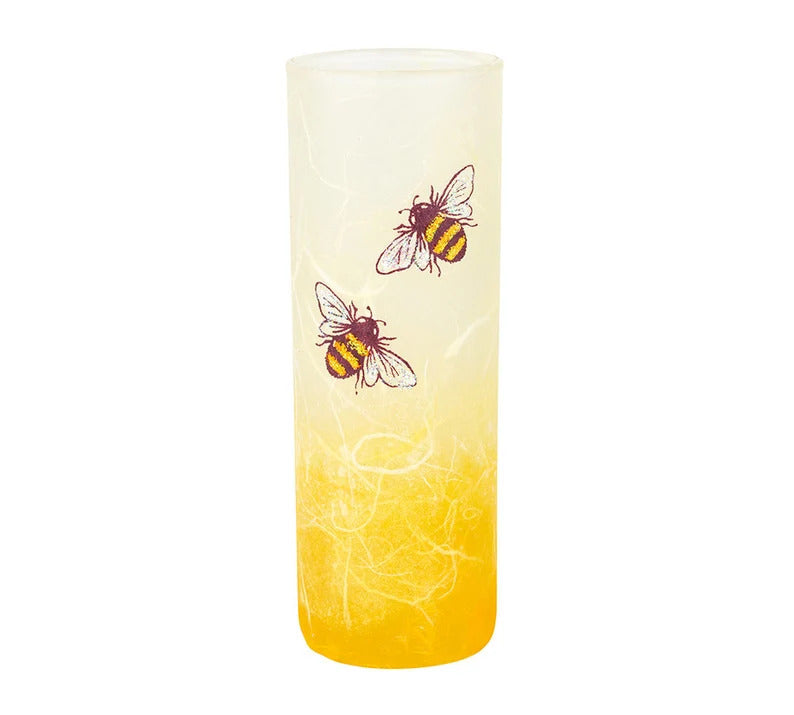 Bees - Strawsilk Glass