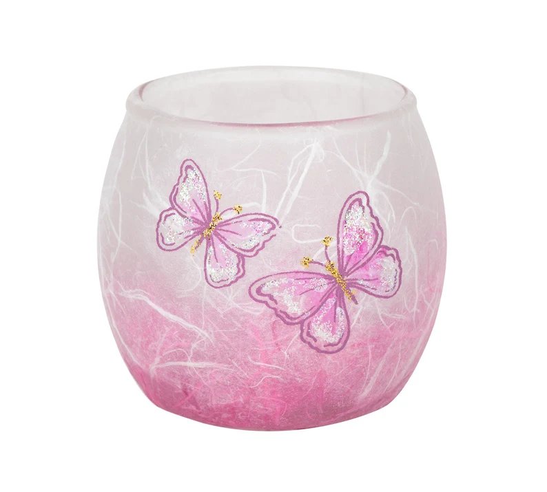 Butterfly - Strawsilk Glass