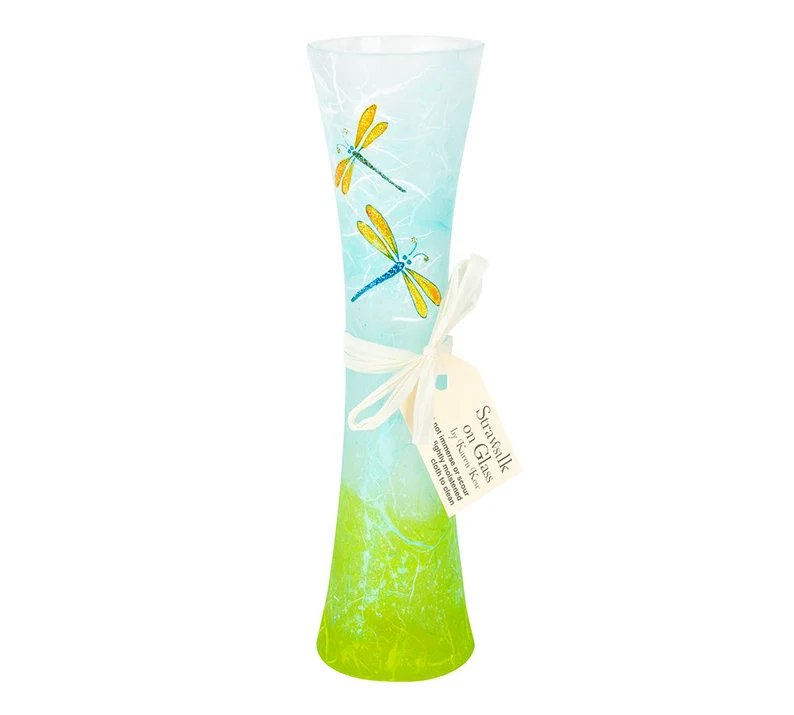 Dragonfly - Strawsilk Glass