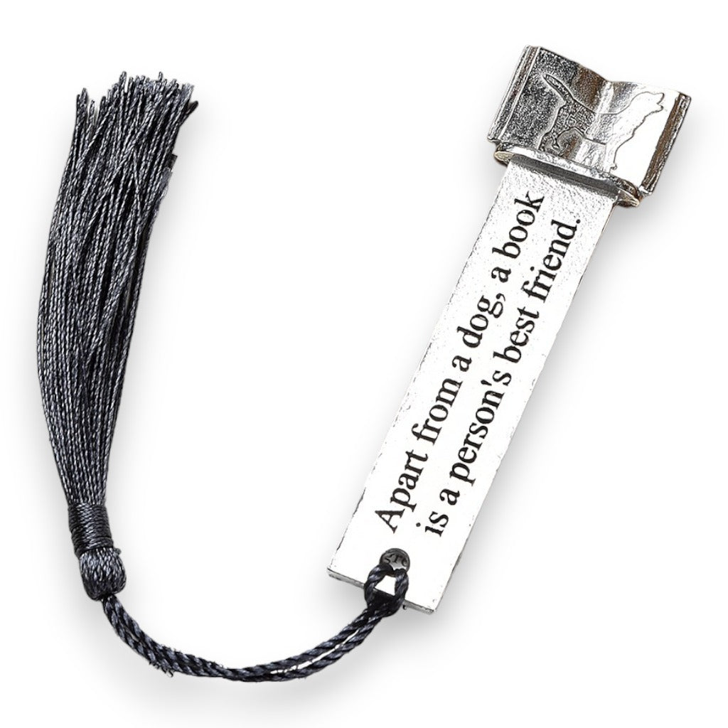 Pewter Bookmark - Dog