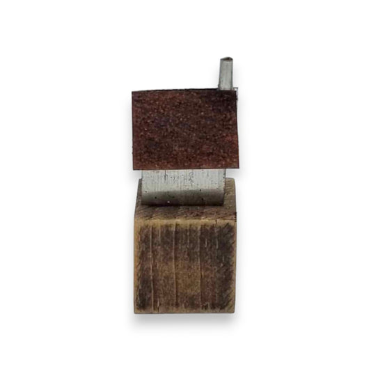 House - Wood/metal sculpture