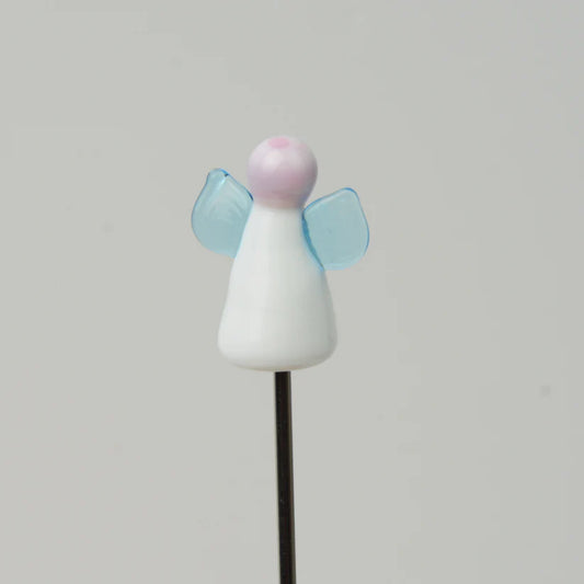 Angel - Handmade Glass Plant Stake