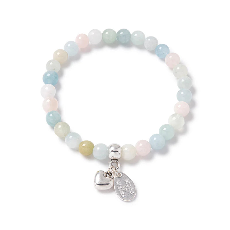 Morganite- Gemstone Bracelet