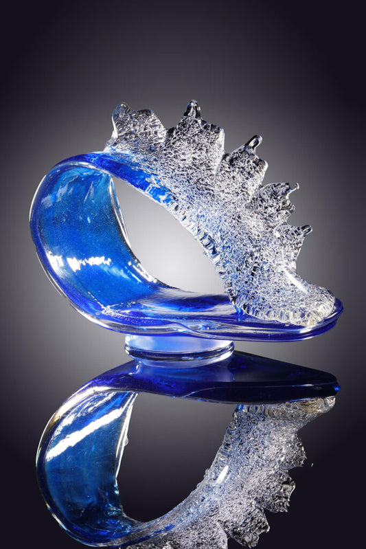 Large Crest Wave - Blue