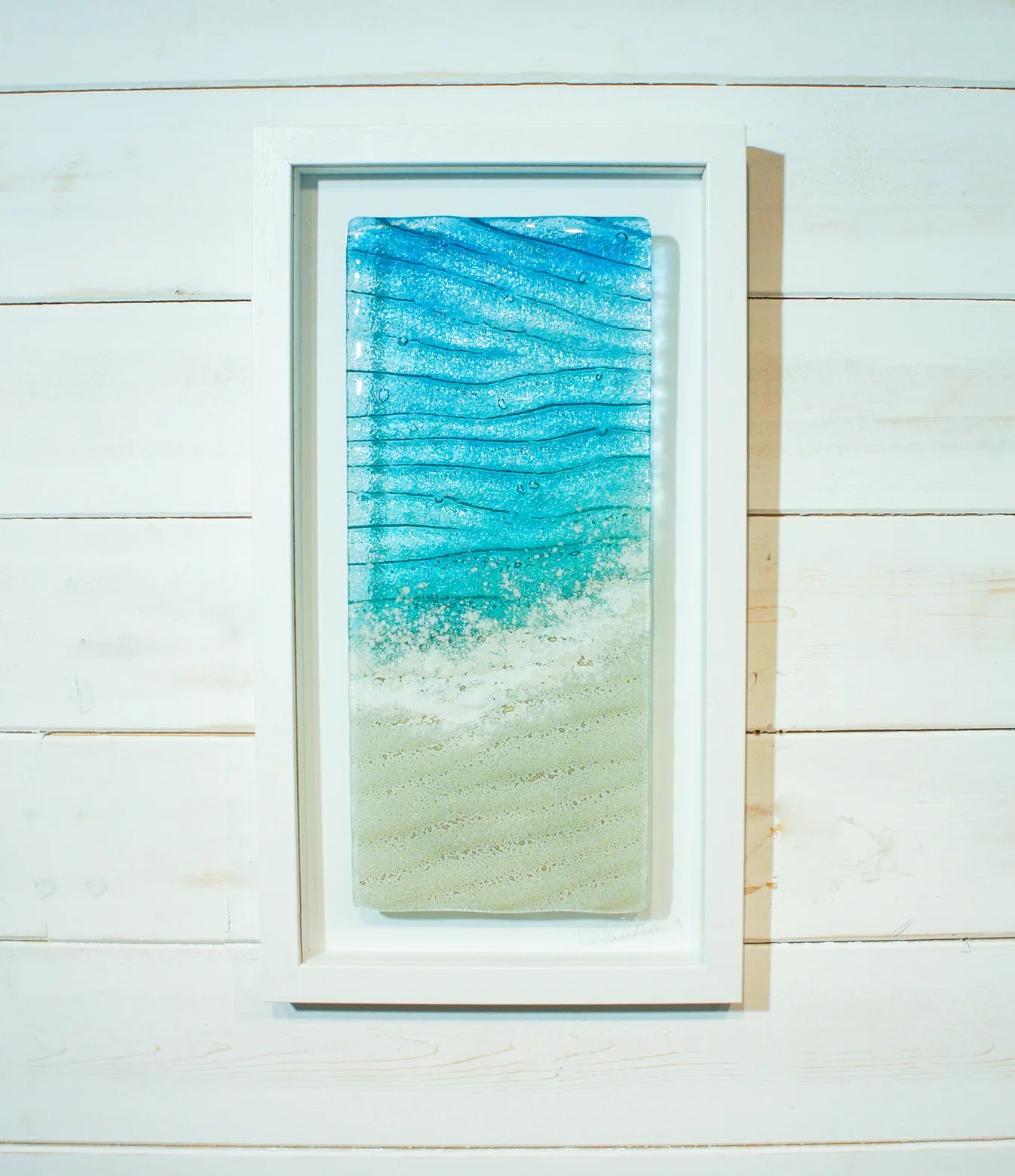 Framed - Paradise - Fused Glass
