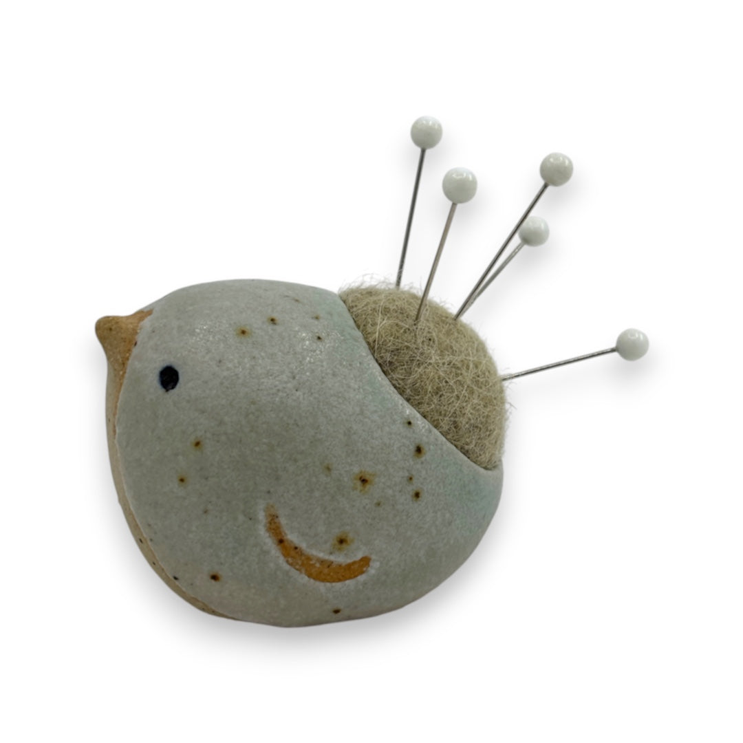 Pin Cushion Bird - Small - Green