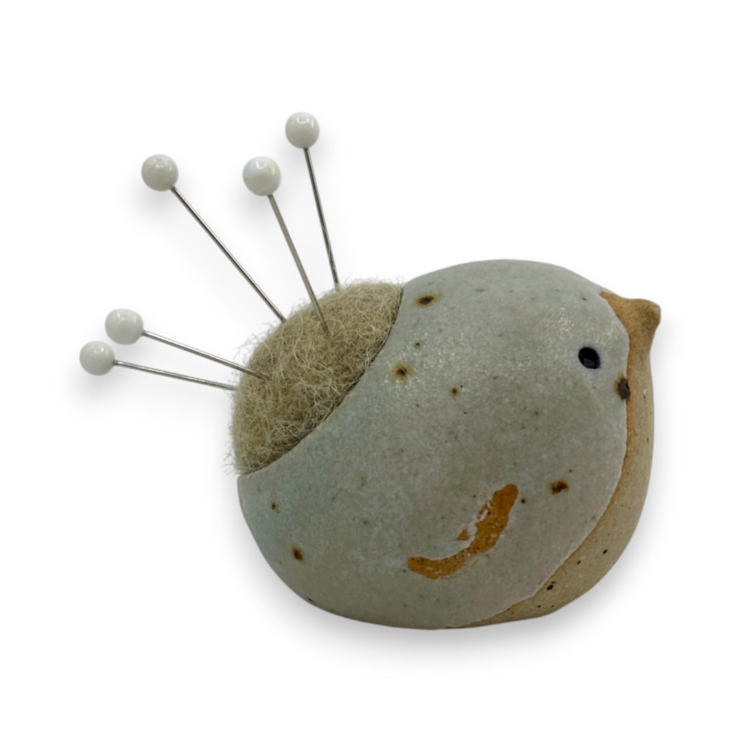 Pin Cushion Bird - Small - Green