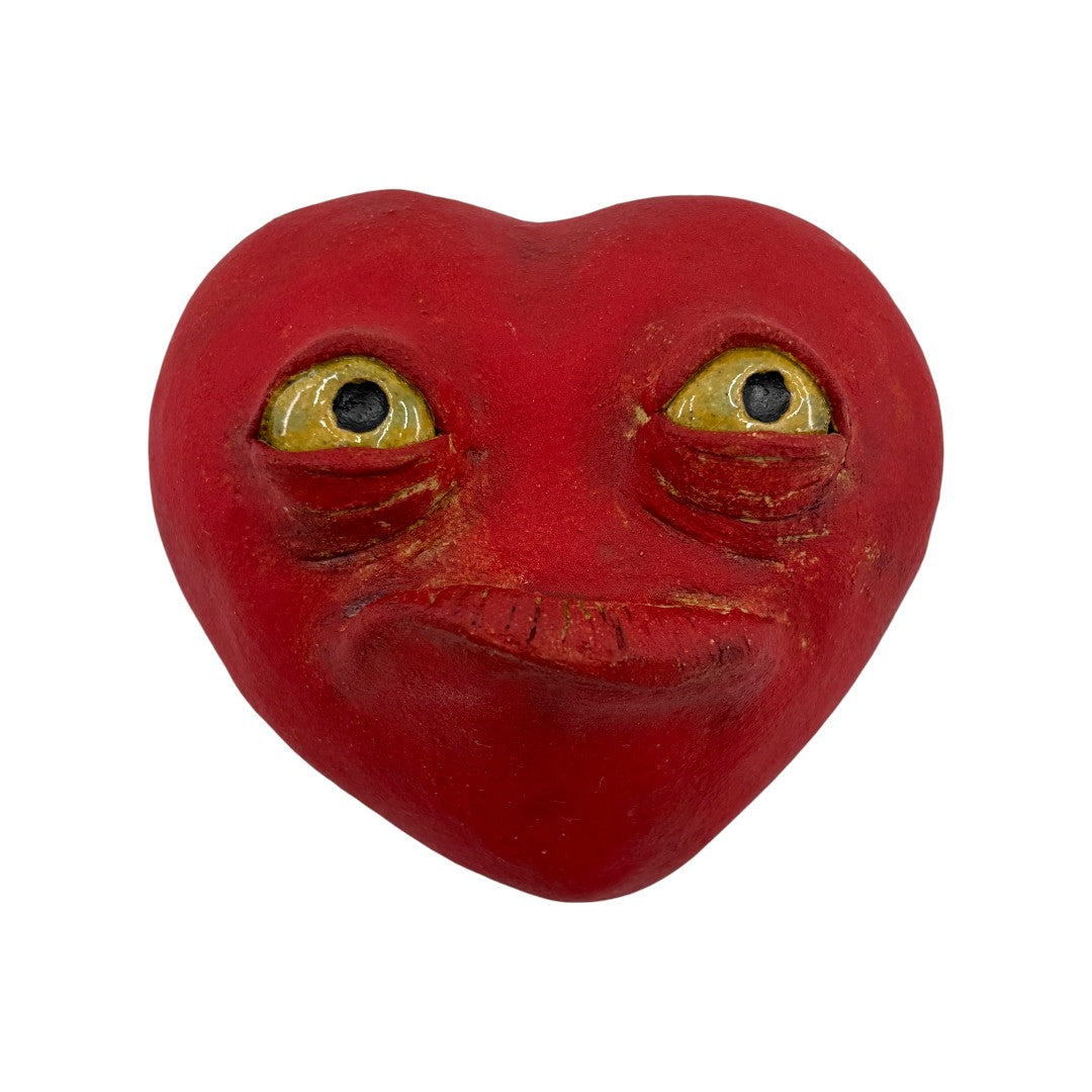 Heart - Red - Sulking - Ceramics