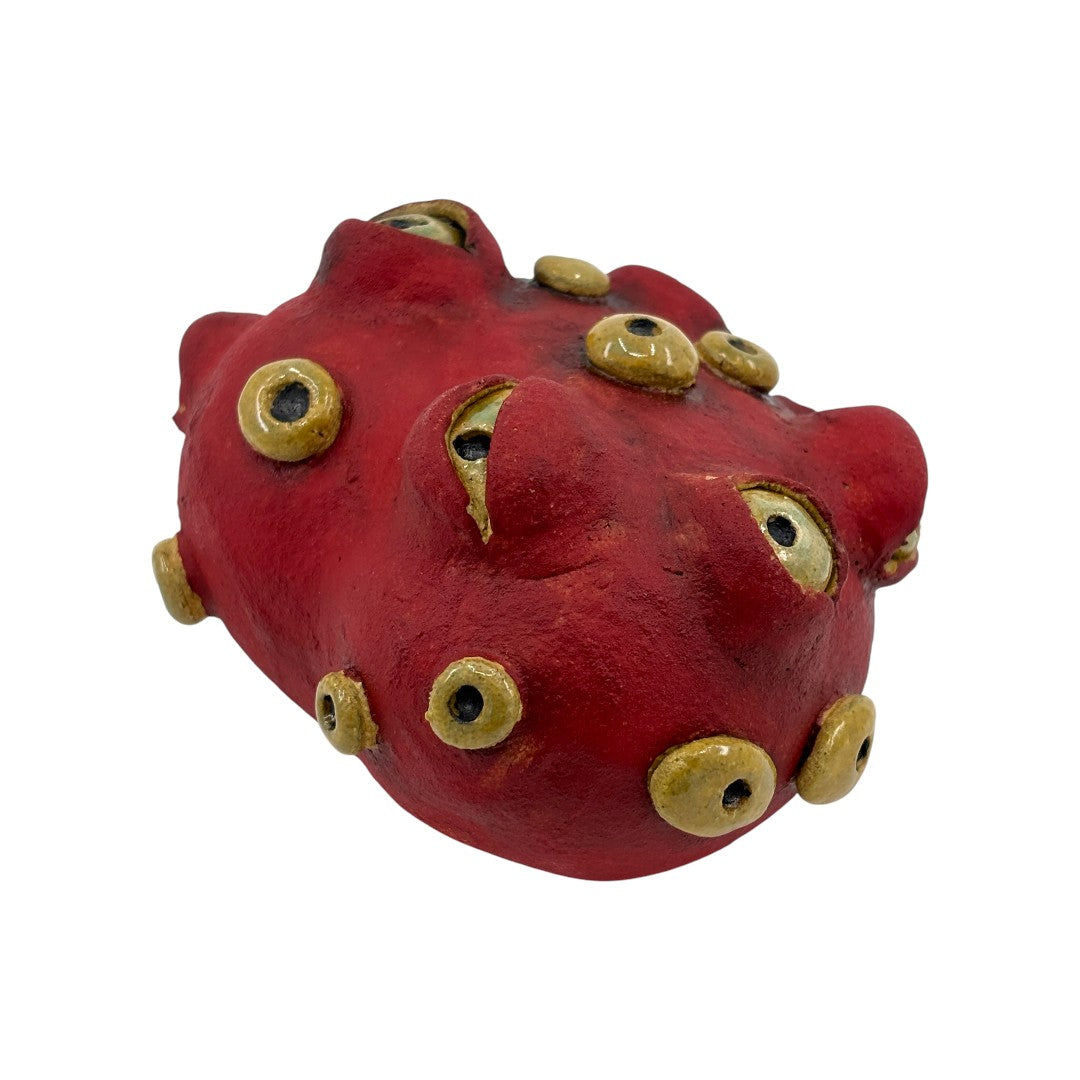 Heart - Red - Lots Of Eyes - Ceramics