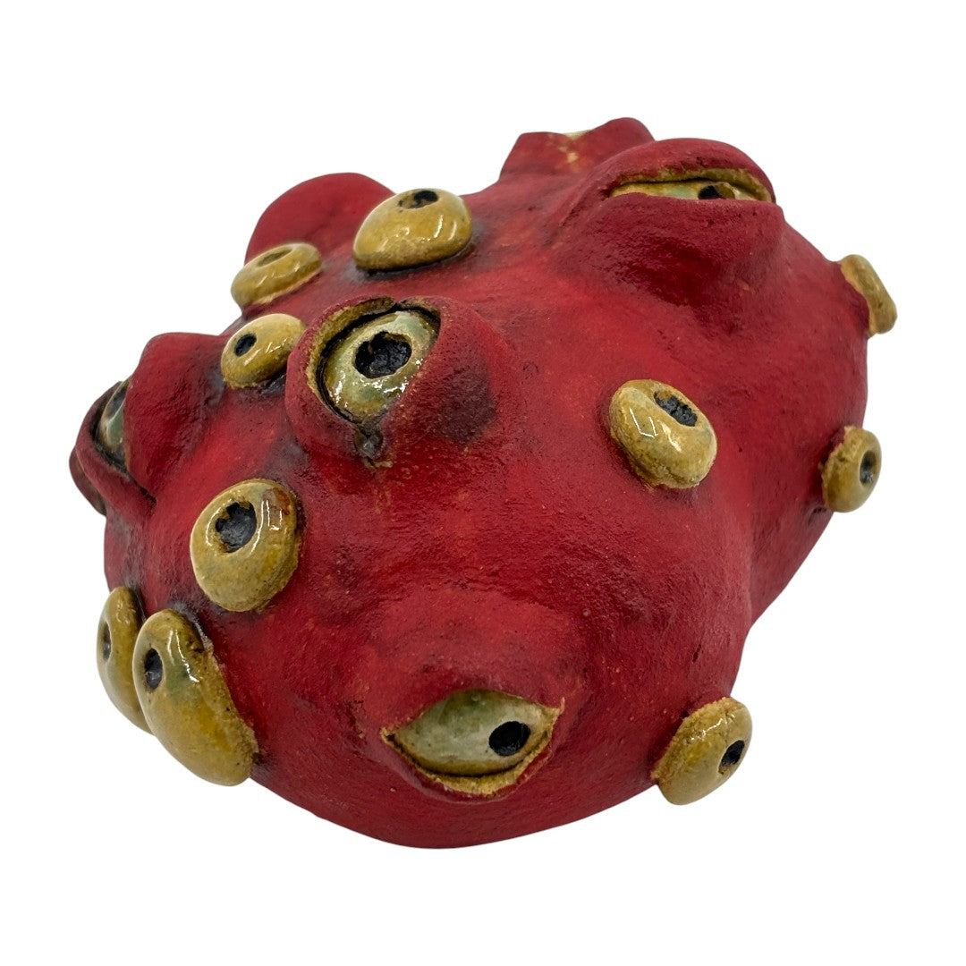 Heart - Red - Lots Of Eyes - Ceramics