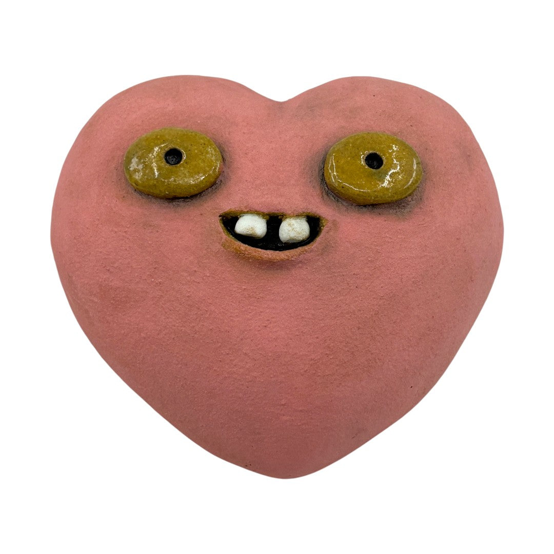 Heart - Pink - Teeth - Ceramics