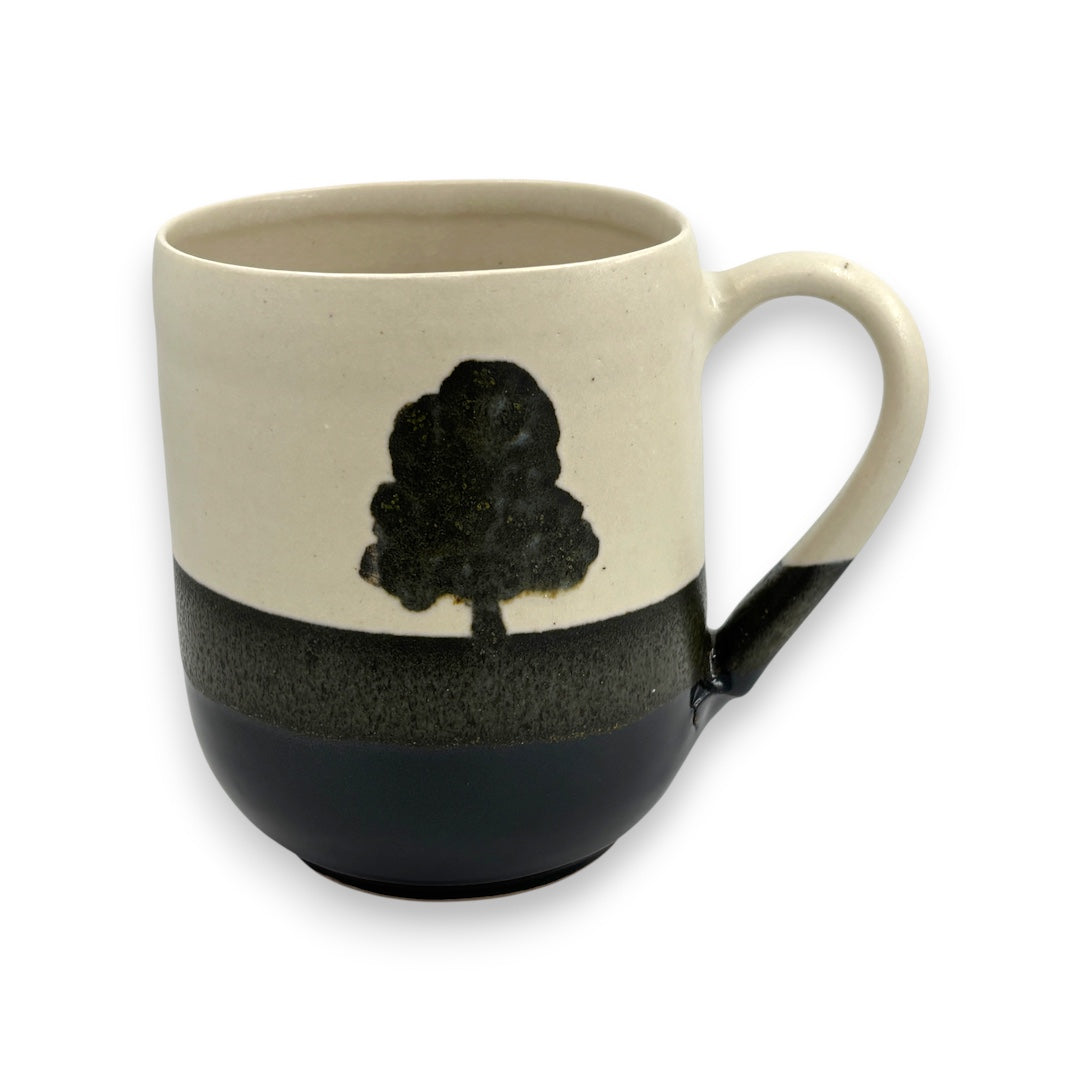 Mug - Large - Black Tree