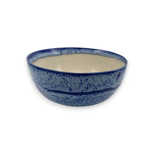 Pudding Bowl - Speckled Blue