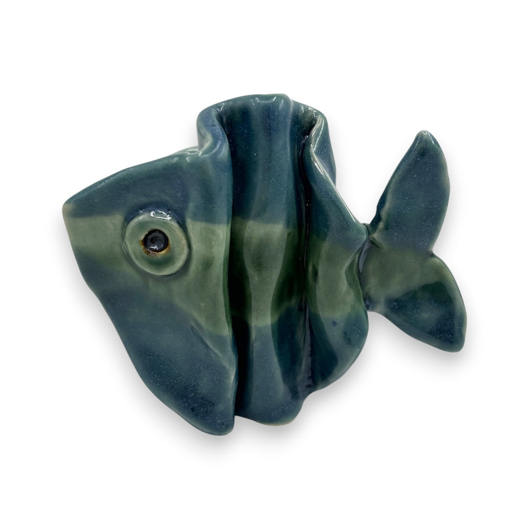 Fish - Blue & Green Stripe