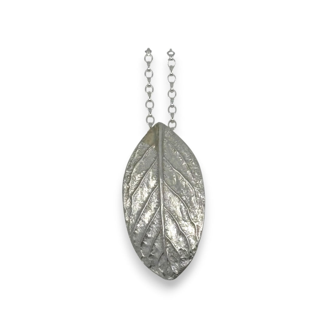 Silver Leaf Pendant