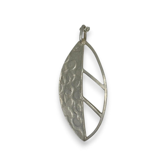 Leaf Style Silver Pendant