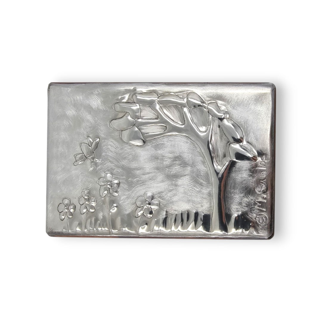 Blossom Tree (9+1 sections) - Wood and Pewter Box