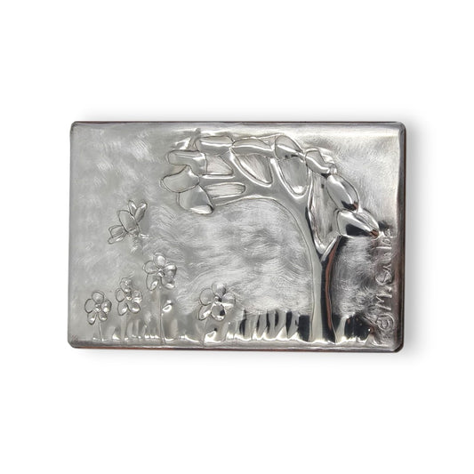Blossom Tree (9+1 sections) - Wood and Pewter Box